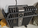 美的（Midea）【硬钢科技】取暖器/电暖器/电暖气家用/取暖炉/WIFI智能遥控加宽14片双擎取暖电热油汀HYX22TR 实拍图