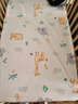 博洋宝贝（Beyond Kids）儿童全棉床笠单件套卡通A类纯棉床罩单人被单 萌虎小鹿65*120 实拍图