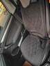 迪加伦 电加热汽车坐垫 冬季车载前排单座椅 车用加热屁屁垫毛绒保暖座垫 通用 12V-商务黑 实拍图