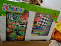 jollybaby 宝宝布书早教0-18个月婴儿玩具亲子互动玩具礼盒 新生儿训练套装 实拍图