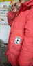 G.duck小黄鸭儿童羽绒服 中大童新款冬季韩版男童中长款洋气加厚外套潮 红色 160 实拍图