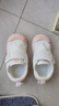 牧童幼儿园鞋春秋款室内鞋男童防撞学步鞋女宝宝小白鞋 白桃粉1 24 实拍图