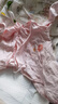 童泰婴儿连体衣春秋纯棉新生儿衣服宝宝蝴蝶哈衣爬服和尚服粉色59cm 实拍图