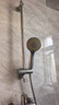 摩恩（MOEN）淋浴花洒套装可升降滑杆增压三功能花洒亮银全套90108 实拍图