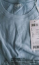 森马[纯棉]T恤男夏简约通勤休闲短袖上衣纯色圆领t恤109924100101 实拍图