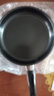 【热销百万】家用不粘锅迷你小煎锅平底锅煎蛋煎饼锅 黑色 18cm 实拍图