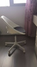宜家（IKEA）LOBERGET洛贝里特马尔夏转椅家用靠背椅办公椅书桌椅 白色转椅+深灰椅垫 实拍图