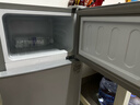 华宝小冰箱小型家用出租房用冷藏冷冻两用一级能效节能省电迷你宿舍寝室办公室二门电冰箱 【一级能效】76L银色【三天不到一度电】 实拍图