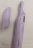 康佳（KONKA）电动修眉刀自动修眉神器充电无线便携刮眉刀剃毛器脱毛仪修鼻毛器男女用脱毛刀出行必备送女生礼物 【三代旗舰】梦幻紫+不锈钢双刀头+不留黑点 实拍图