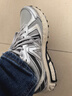NEW BALANCE NB410官方男鞋女鞋情侣越野户外鞋秋冬透气复古休闲运动鞋休闲 浅灰色/银色 宽鞋楦2E MT410KR5 39.5 (脚长24.5cm) 实拍图