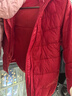 雪中飞童装儿童轻薄羽绒服男童新款中大童女童薄款外套冬 中国红 120 实拍图