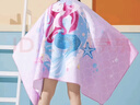 361°儿童浴巾超强吸水速干女童洗澡毛巾游泳专用浴袍便携沙滩巾 实拍图