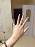 优家UPLUS美甲贴片穿戴甲24片(轻奢玫瑰)果冻胶假指甲片女神礼物 实拍图