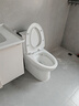 九牧（JOMOO）马桶家用暴风大冲力抗菌釉面一键快拆盖板除臭抗菌坐便器 大冲力节水马桶-11370KD 400坑距【390以上选择】 实拍图