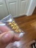 金小貅黄金转运珠女足金999路路通古法珠手链DIY隔珠散珠手链送礼编绳 5mm[古法]0.14-0.16g加厚版 实拍图