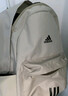 阿迪达斯adidas 男女运动休闲双肩包旅行包学生书包 IR9757 淡芝麻灰 实拍图