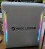 音乐传奇 MUSIC LEGEND2025新款音响柏林之声蓝牙音箱话筒一体自带声卡户外k歌麦克风音响家庭KTV唱歌全套设备低音炮电视 官方直售｜新品V8Pro｜银｜顶配 【声卡K歌版】双话筒 实拍图