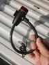 飞鸽 自行车骑行装备配件山地车防盗锁便携式密码钢缆丝链子密码锁 圈圈钥匙锁【0.4米】 实拍图