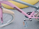 酷骑（COOGHI）小飞侠儿童自行车3-6-8岁男女孩超轻儿童单车自行车20寸 樱霞粉 实拍图