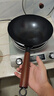 京严铁锅章丘炒锅正宗老式无涂层精铁不粘炒菜锅家用圆底煎锅燃气专用 【宗师级｜古法技艺】适合2-3人  直径 30cm 【三次开锅发货｜不粘不锈｜好养锅】 实拍图