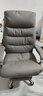 顾全老板椅可躺电脑办公椅家用按摩加热人体工学椅C533H金咖皮 实拍图