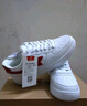 特步情侣男女板鞋小白鞋空军一号冬季革面保暖运动板鞋休闲鞋 实拍图