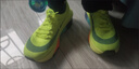 君安踏莎行阿尔法3代男童跑步鞋全掌碳板跑鞋男子竞速马拉松跑步运动鞋 阿尔法三代 荧光绿 超临界发泡+碳板+气垫 34 码 实拍图