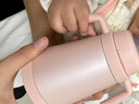 babycare钛保温杯保鲜抑菌小月龄宝宝学饮水杯喝奶喝果汁阿尔法钛300ml 实拍图