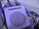得胜（TAKSTAR）E188 升级版小蜜蜂扩音器 教学专用小巧便携扩音器户外上课宝地摊小喇叭导游喊话器  梦幻紫  实拍图