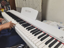 贝琪（Betsy）B351电钢琴88键重锤成人儿童电子钢琴家用练习初学者专业考级钢琴 B351-重力度88键木纹白+圆腿琴架 实拍图