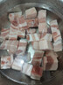 京东跑山猪黑猪去皮五花肉块4斤 烤肉炒菜食材 生鲜冷冻 红烧肉原料 实拍图