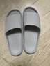 JOYTOUR室内外拖鞋待客一次性拖鞋防滑软底凉拖鞋洗澡拖鞋 灰色44-45 实拍图