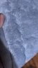 南极人（Nanjiren）冬季牛奶绒床垫1.5米x2米床褥垫毛毯铺床褥子加厚宿舍单人垫被褥 床褥款-时尚灰【可水洗机洗】 单床垫-90*190cm【加厚保暖】 实拍图