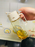 小熊（Bear）油壶 调料瓶抗菌玻璃油瓶酱油瓶600ml 自动开合不挂油CX-W0058 实拍图
