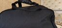 爱华仕旅行包大容量拉杆包可扩展手提旅行袋折叠拉杆袋短途登机包黑色 实拍图