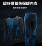 伯希和（Pelliot）运动保暖功能内衣男女高弹排汗滑雪运动快干压缩套装1855黑M 实拍图