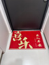 红色福字门垫入户门地垫进门防滑脚垫家用大门口除尘门垫耐脏地毯 红色-喜乐大字 60cmx90cm（客户优选80%） 实拍图