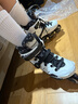 乐秀（ROADSHOW）轮滑鞋成人旱冰女成年男孩专业直排轮轮滑大学生RX4S溜冰鞋 单鞋-白色 36 -37码 实拍图