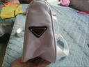 Four one新款潮牌三角形单肩包 白色 实拍图