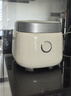 九阳（Joyoung）0氟系列珐琅瓷釜3升蜜罐电饭煲 4~6人家用0特氟龙电饭锅微压35分钟快煮多功能柴火饭杂粮饭30NF02 实拍图