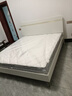 林氏家居床双人床1.5米高箱储物床现代简约榻榻米床收纳单人床家具JH4A 实木排骨架|白床+床垫 1800mm*2000mm 实拍图