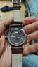 上海（SHANGHAI）男士手表男 先行者男表 自动机械名表防水夜光商务钢带送父亲3085 白盘钢带【夜光指针/双历显示】 实拍图