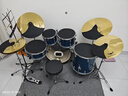 Bullfighter斗牛士架子鼓爵士鼓专业拉丝款成人儿初学者通用五鼓四镲蓝色 实拍图
