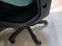 锦汐 电脑椅家用办公椅子靠背人体工学椅学习转椅老板座椅游戏电竞椅 【可后躺+踏脚+乳胶】黑框黑网 实拍图