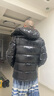 桐系蒙口大鹅冬季玛雅羽绒服男女新款加厚保暖短款面包服可拆帽防寒服 黑色（原版原标） L -2码（115-132斤） 实拍图