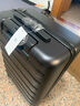 90分行李箱20英寸莱茵河经典款商务可登机拉杆箱旅行箱密码箱箱子黑色 实拍图