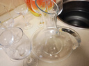 青苹果红酒杯套装无铅玻璃杯高脚杯葡萄酒杯7件套家用红酒杯*6+醒酒器*1 实拍图