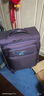 果比英国果比行李箱超轻软布箱防泼水拉杆箱休闲牛津旅行箱出国密码箱 紫色 24英寸【托运箱/可扩容】 实拍图