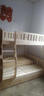 莱客轩（LAIKEXUAN）儿童上下床双层实木高低子母床爬梯款上铺1.3米下铺1.5米 实拍图