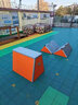 赛博奥儿童跑酷器材幼儿园组合体适能训练器材全套感统训练教具安吉游戏 跑酷14件套 实拍图